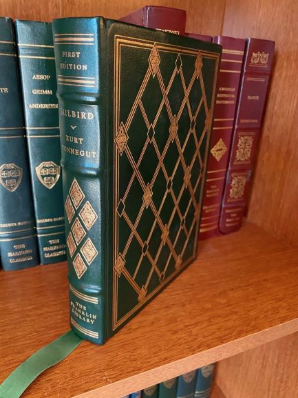 Signed Franklin Library Leather Bound Book
